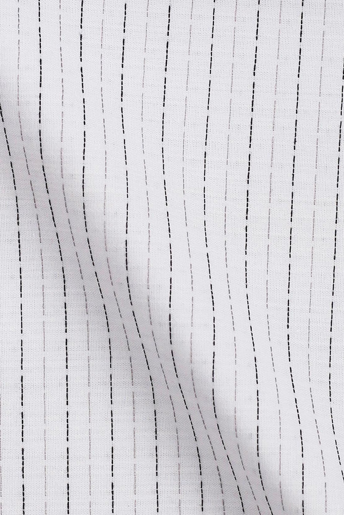 Black on white distress Distress Stripes - Foberry USA