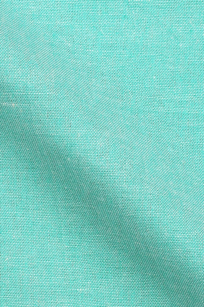 PASTEL AQUA GREEN LINEN - Foberry USA