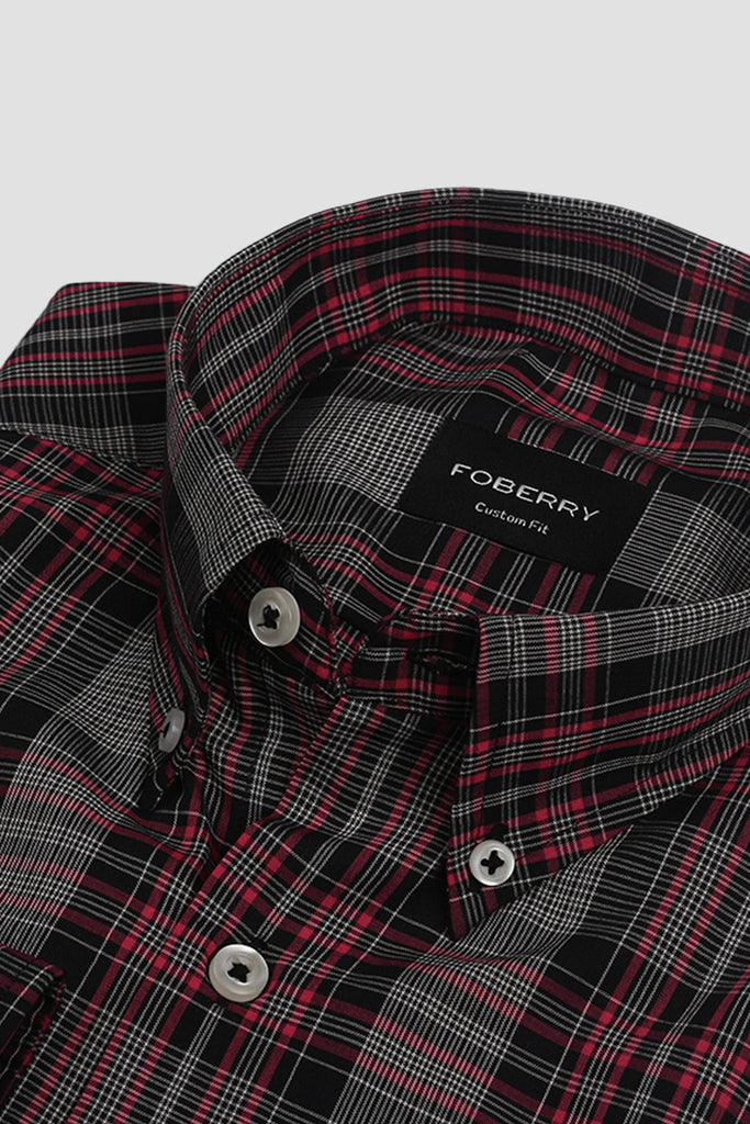 Black Madras Shirt
