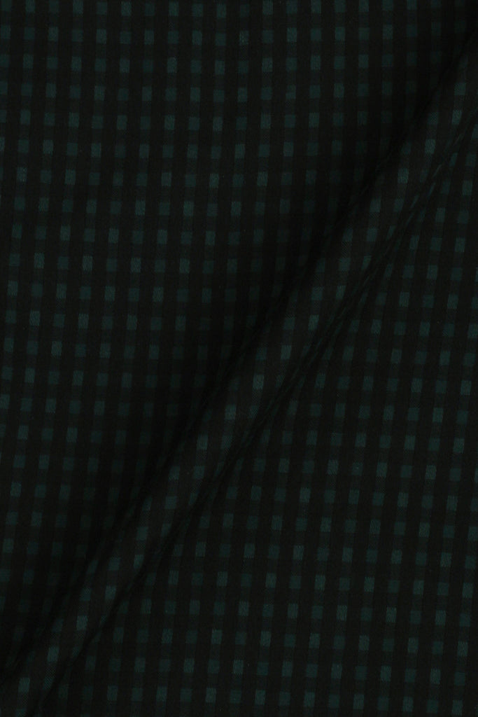 Black Green Boxed Shirt