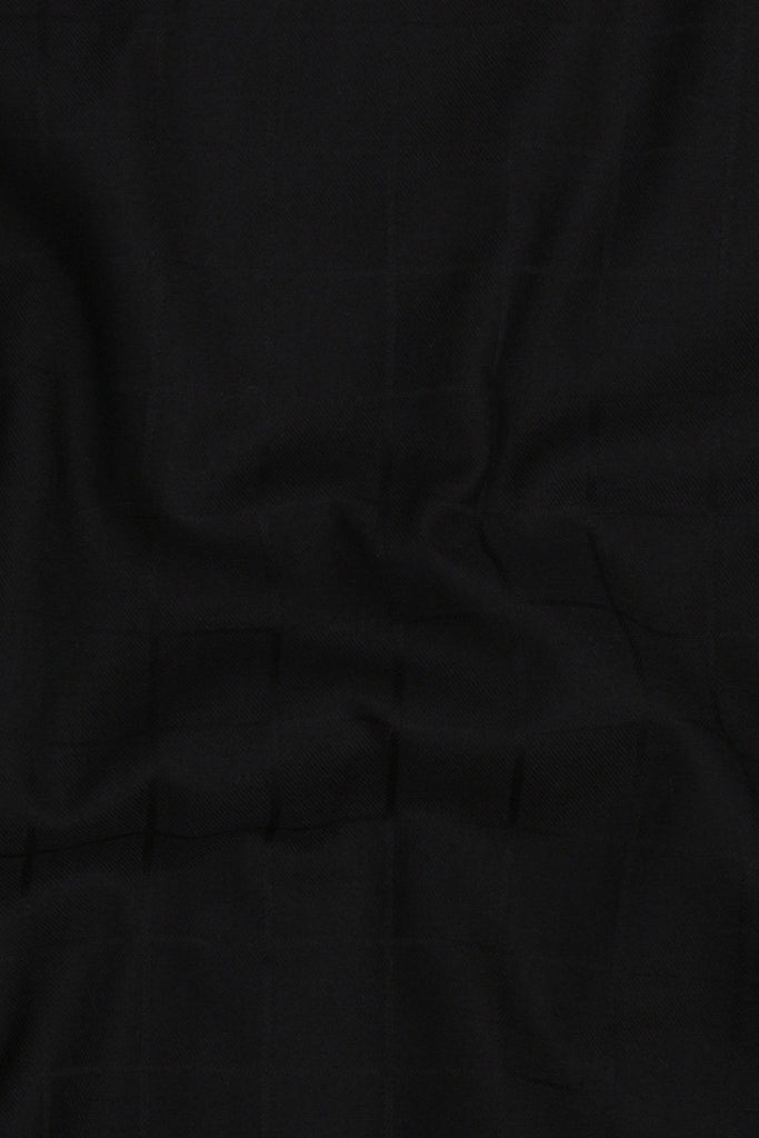 Jet Black Small Boxed Shirt