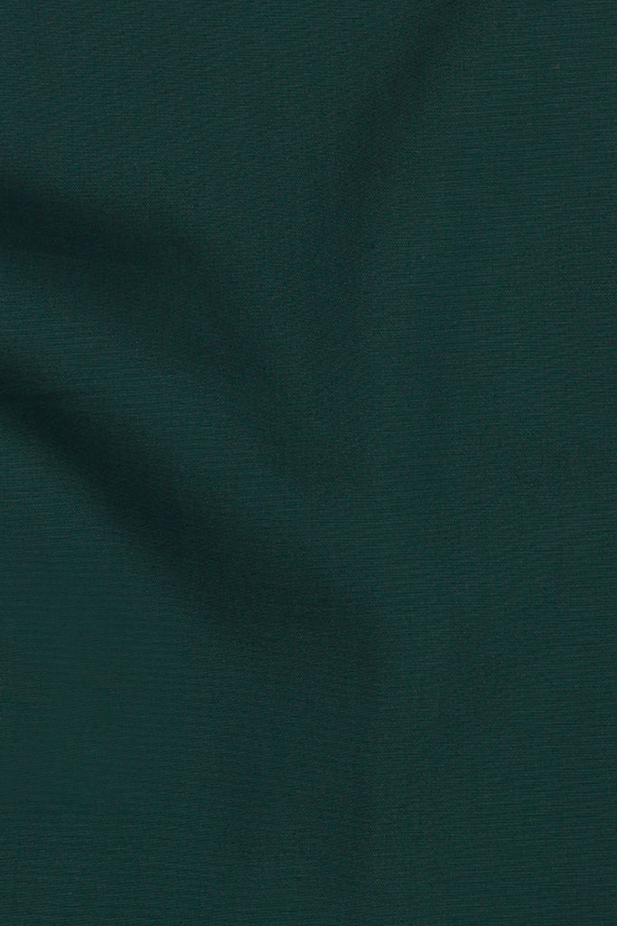 Dark Green Egyptian Poplin Shirt