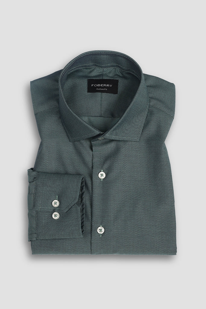 Electric Green Structured Shirt