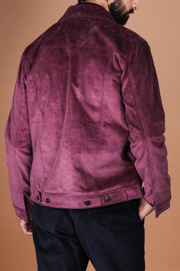 Muave Wide Wale Corduroy Jacket - Foberry USA