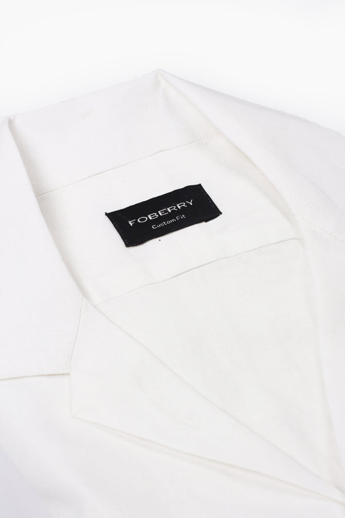 White Linen - Safari Shirt - Foberry USA