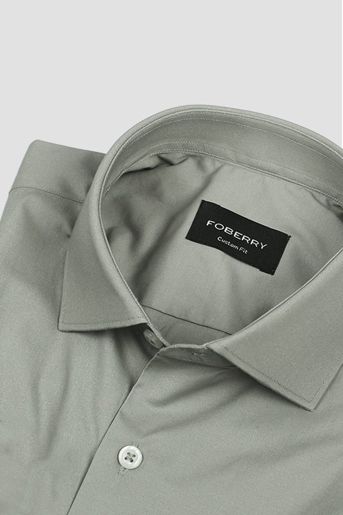 Swamp Green Performance Stretch Shirt