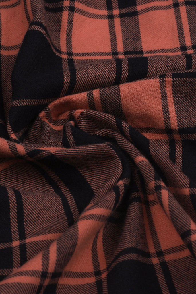 Peach Stowe Flannel - Foberry USA