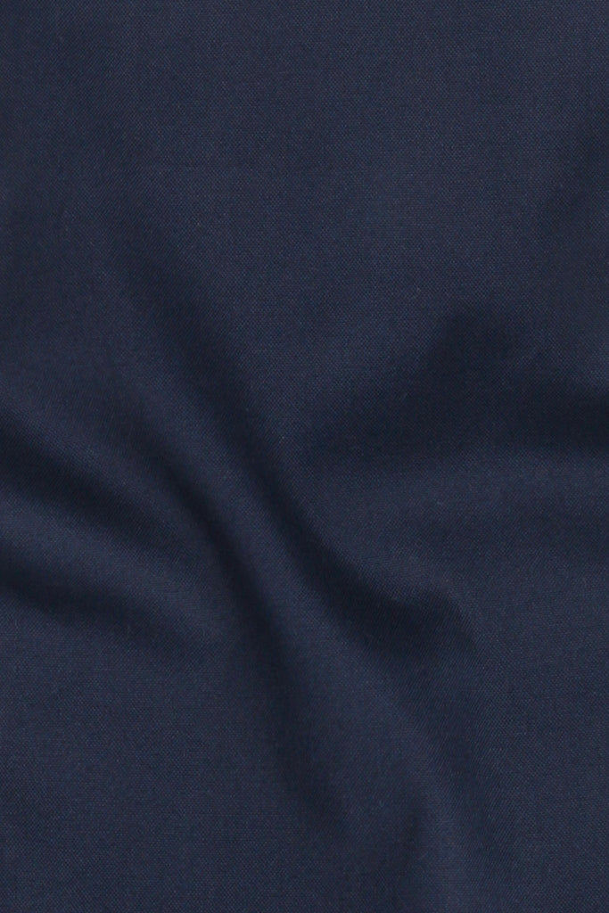 Soft Navy Blue Egyptian Shirt