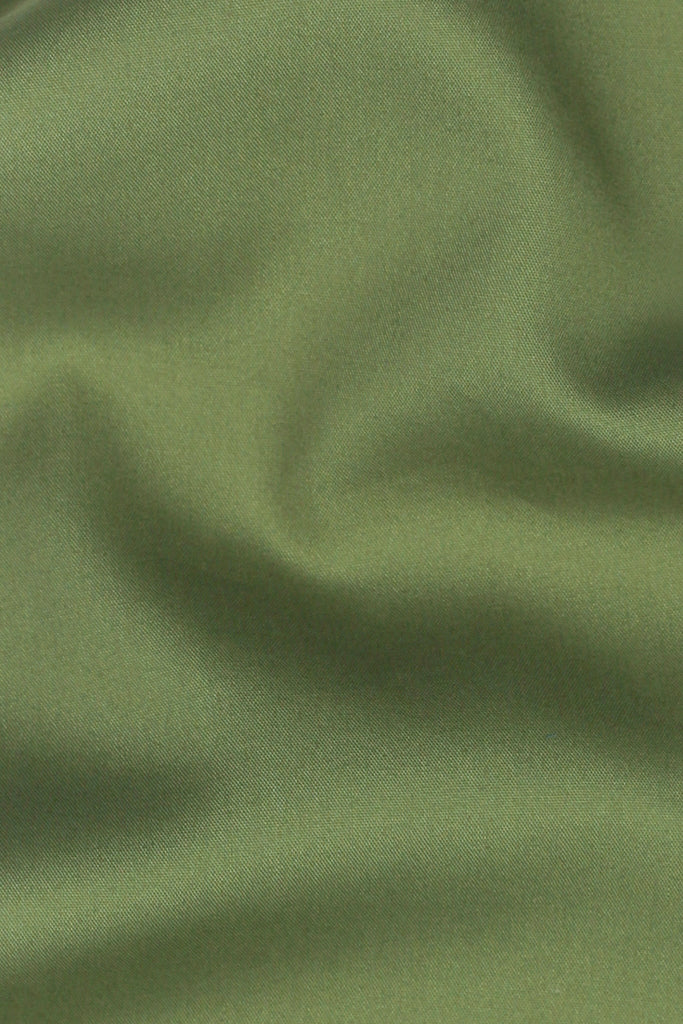 Olive Green Egyptian Poplin Shirt