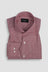 Maroon Houndstooth Shirt