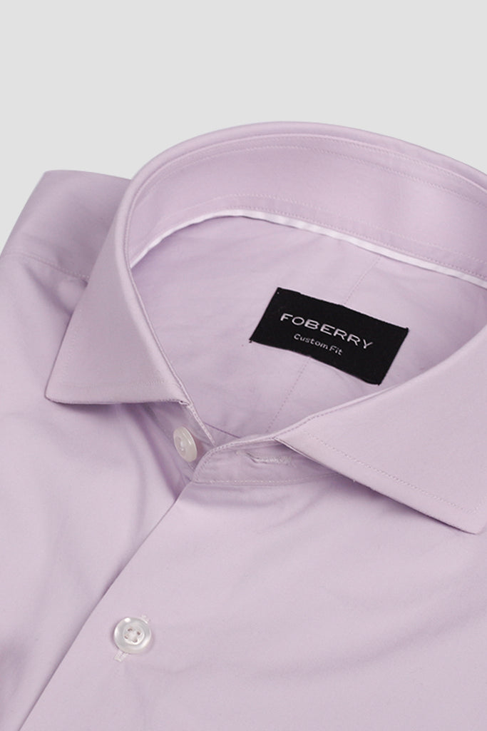 Lilac Egyptian Poplin Shirt