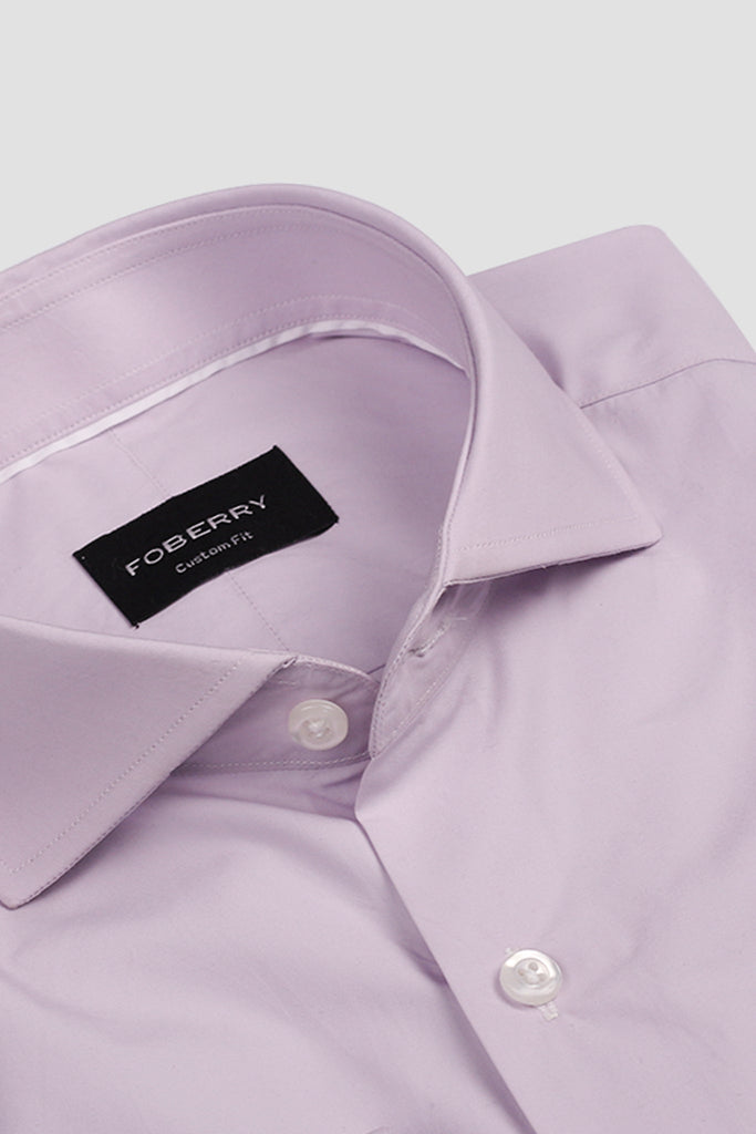 Lilac Egyptian Poplin Shirt