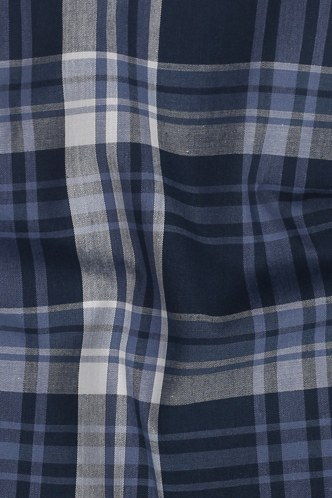 Soft Blue Madras Shirt