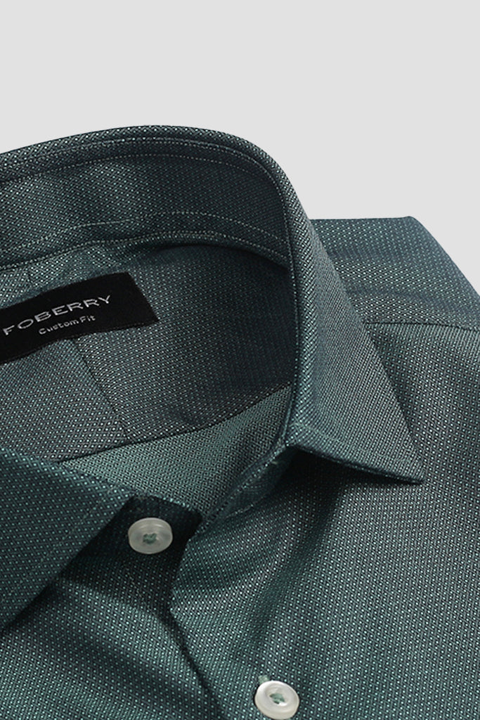 Electric Green Structured Shirt