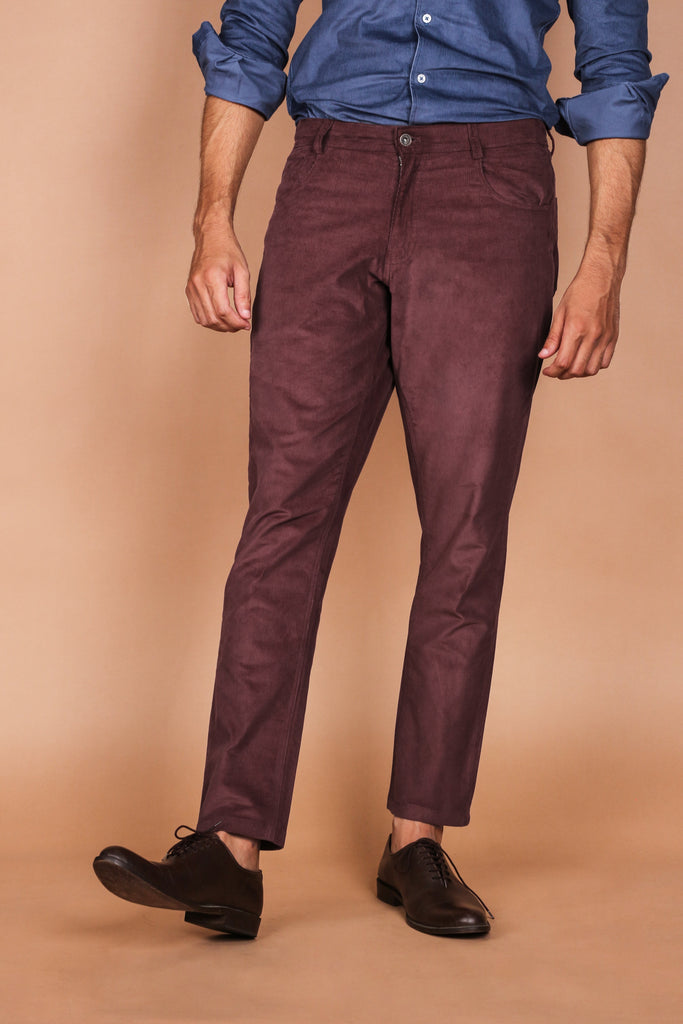 Mallbury Five Pocket Corduroy Trouser - Foberry USA