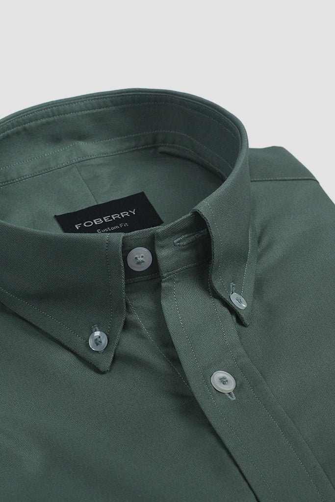 Pine Green Oxford Shirt