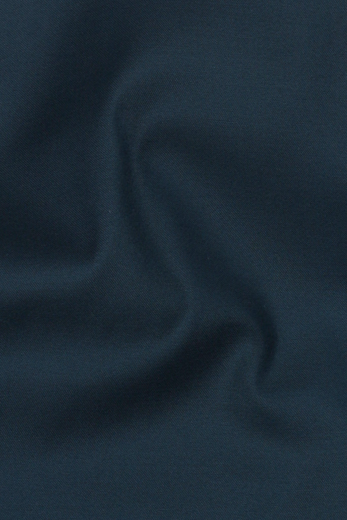 Turkish Blue Egyptian Poplin Shirt