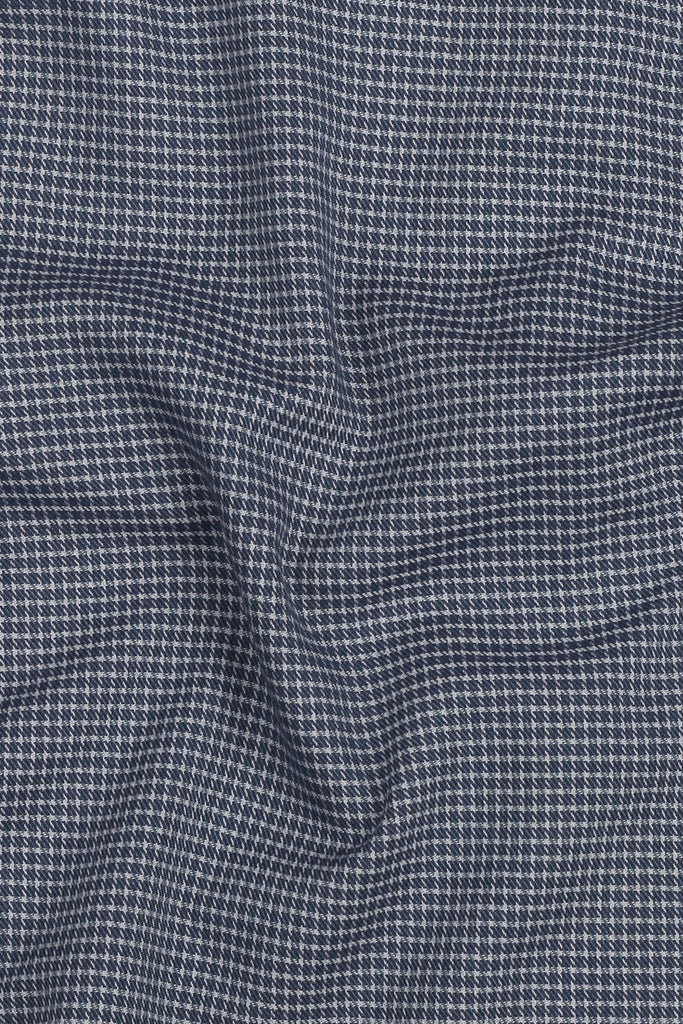 Persian Blue Checkered Shirt