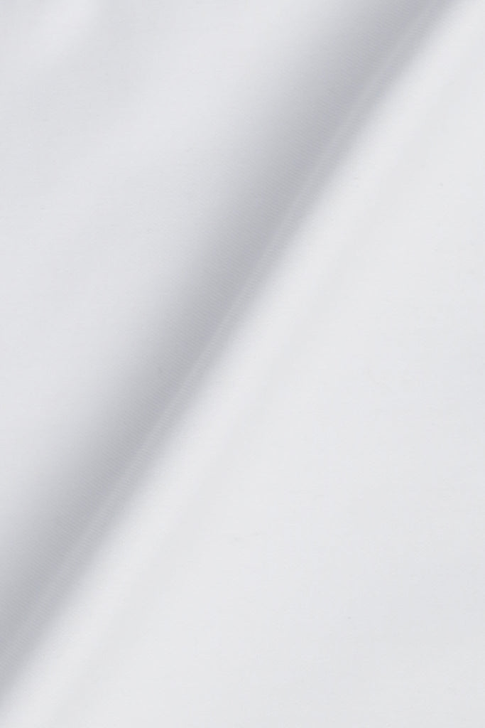 White Twill Stretch Cotton