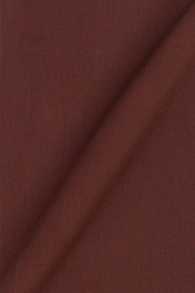 Brown Egyptian Poplin Shirt
