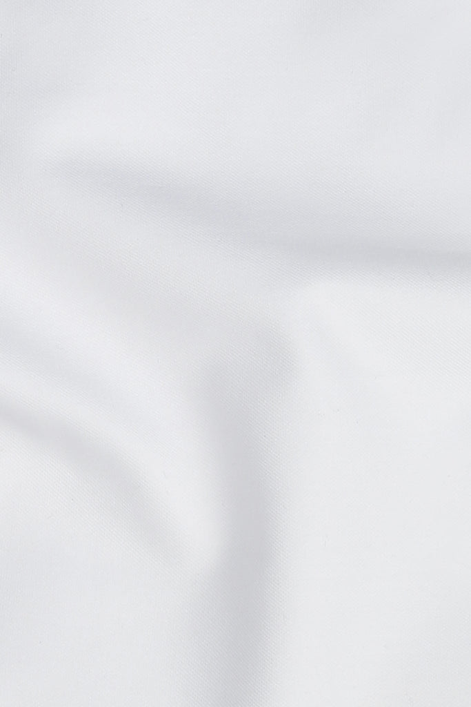 White Twill Stretch Shirt