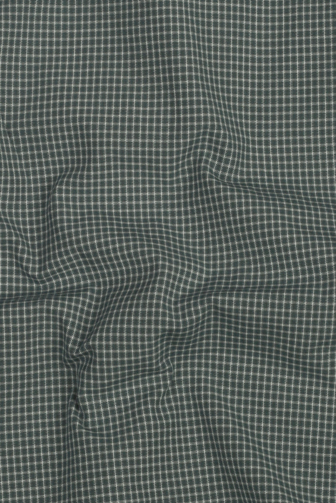 Cobalt Green Plaid Shirt