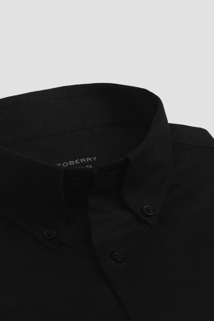 Black Linen Shirt
