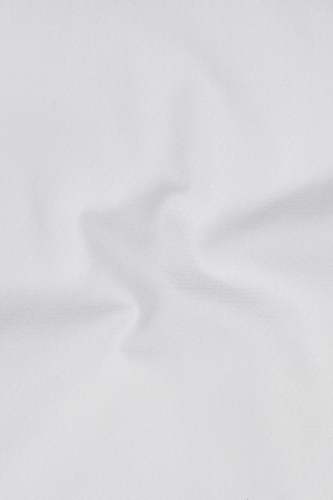 White Egyptian Diamond Patterned Shirt