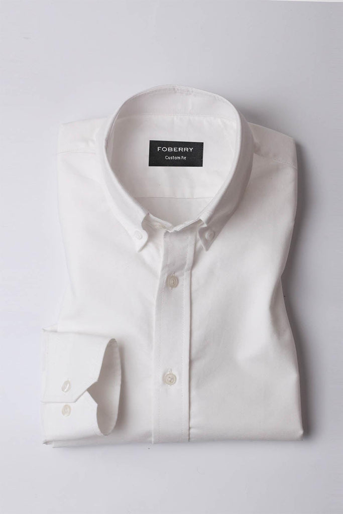 White Oxford Shirt - Foberry USA