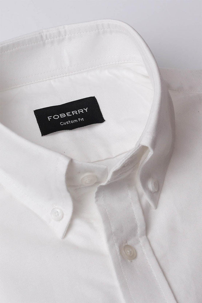 White Oxford Shirt - Foberry USA