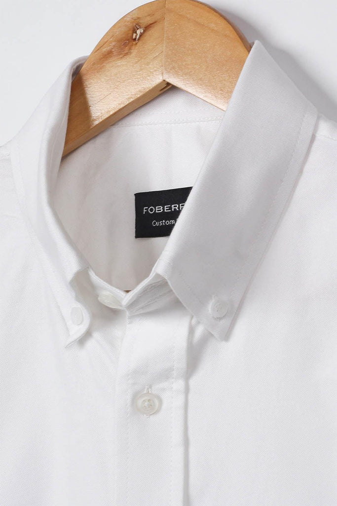 White Oxford Shirt - Foberry USA