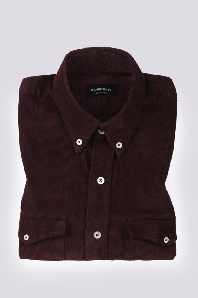 Mulberry Corduroy Shirt - Foberry USA