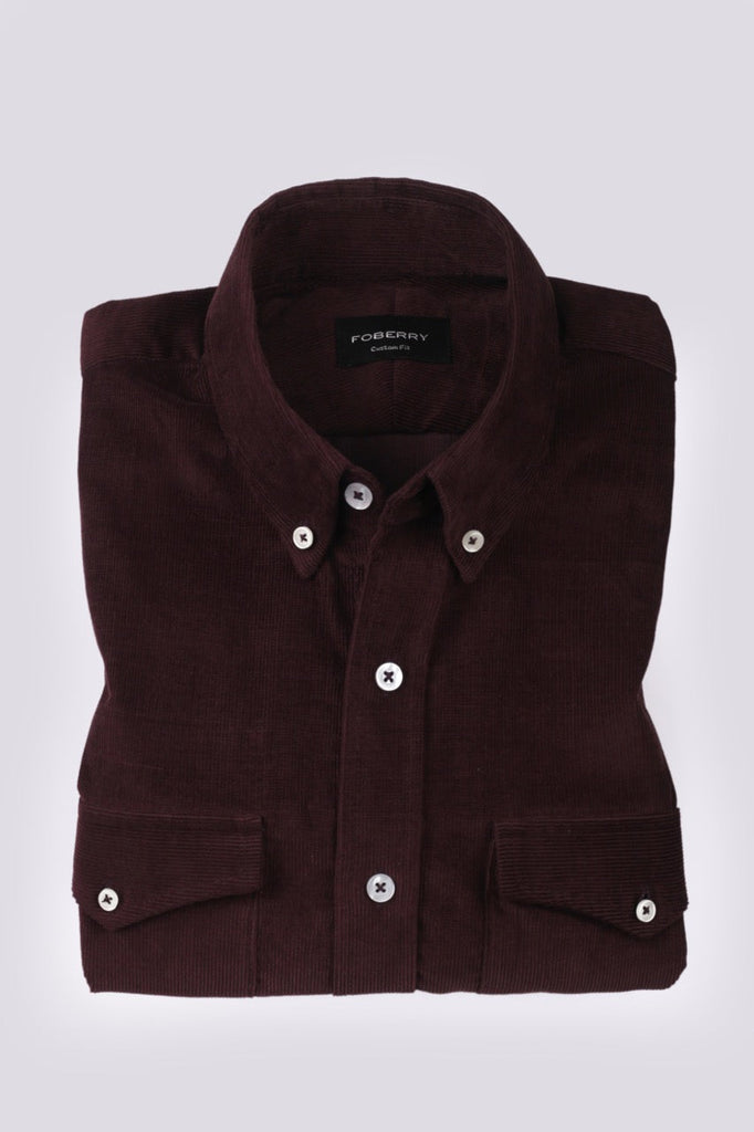 Mulberry Corduroy Shirt - Foberry USA