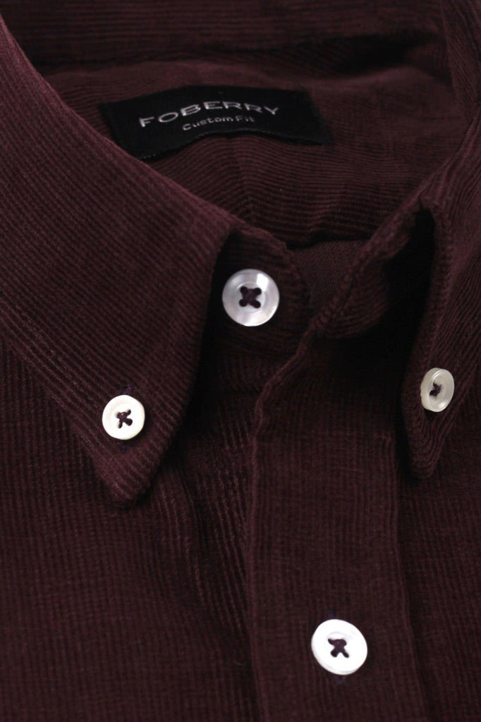 Mulberry Corduroy Shirt - Foberry USA
