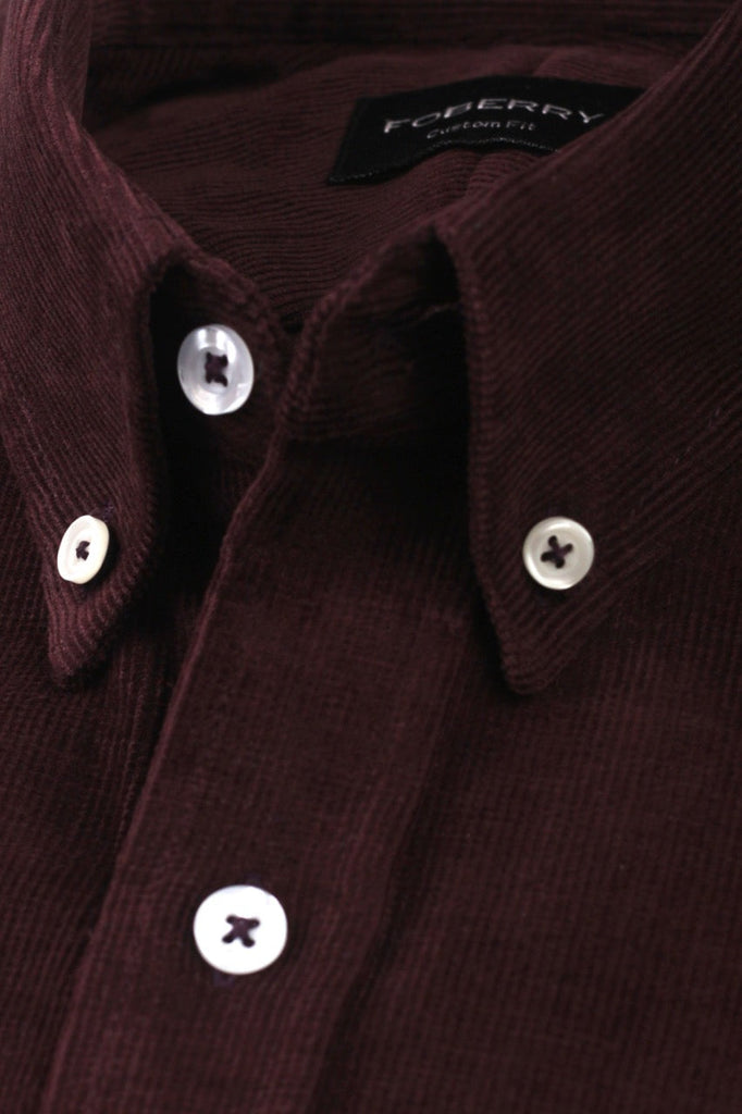 Mulberry Corduroy Shirt - Foberry USA