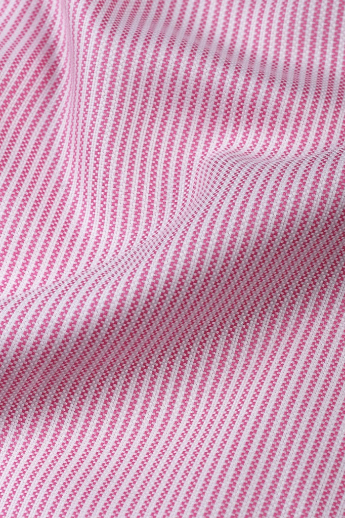 Pink Structured Stripes - Foberry USA