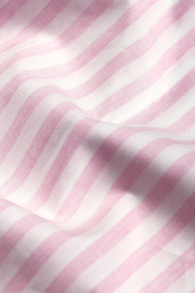 Fresh Bold Pink Striped shirt - Foberry USA