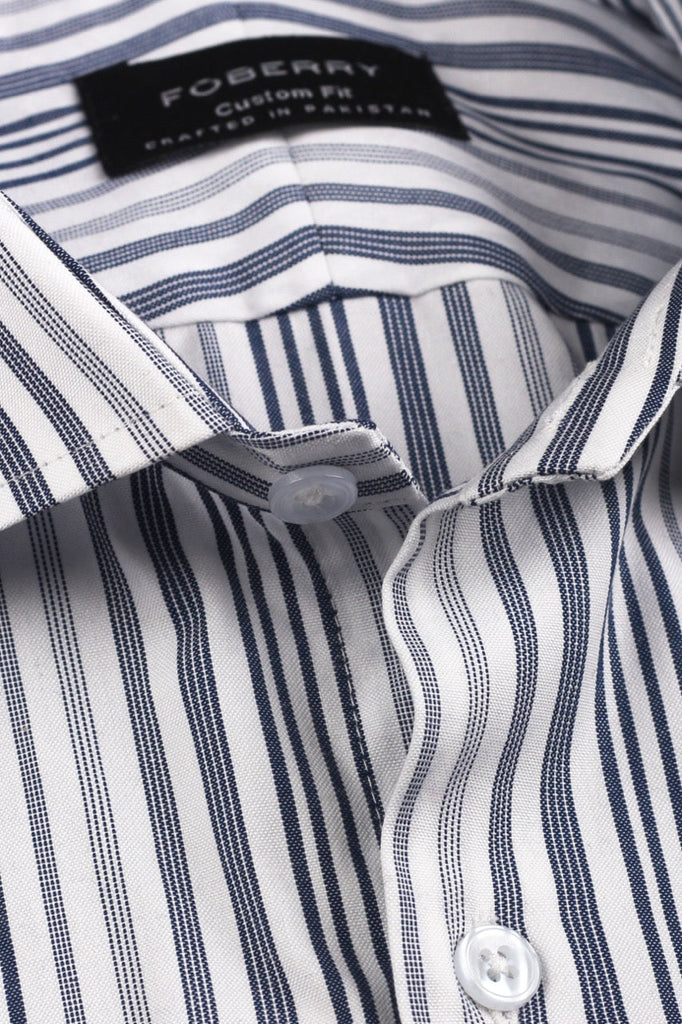 Multi Grey Stripes Shirt - Foberry USA