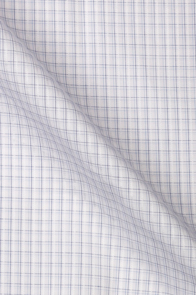 Blue Minibox Structured Shirt - Foberry USA