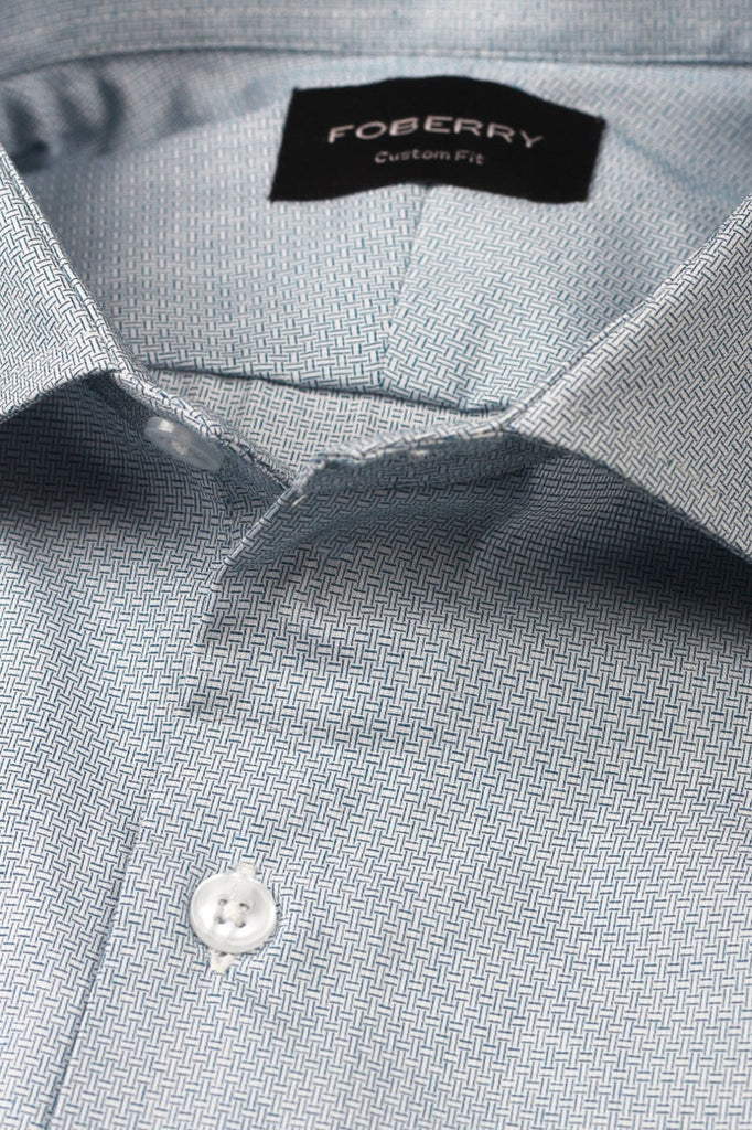 Green Knot Structured Shirt - Foberry USA