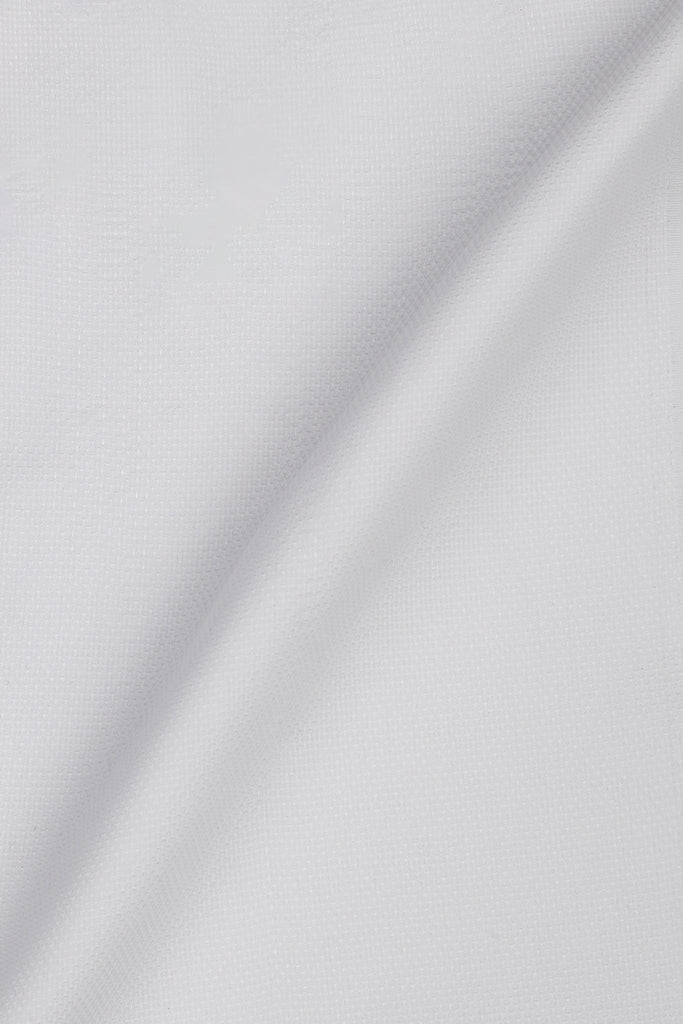 White Egyptian Knot Patterned