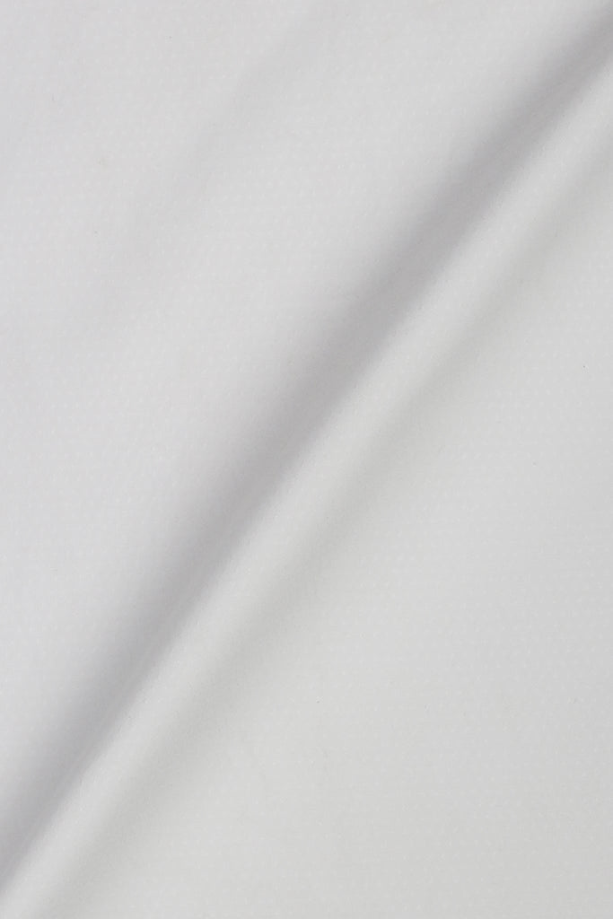 Egyptian White Self-Patterened Shirt