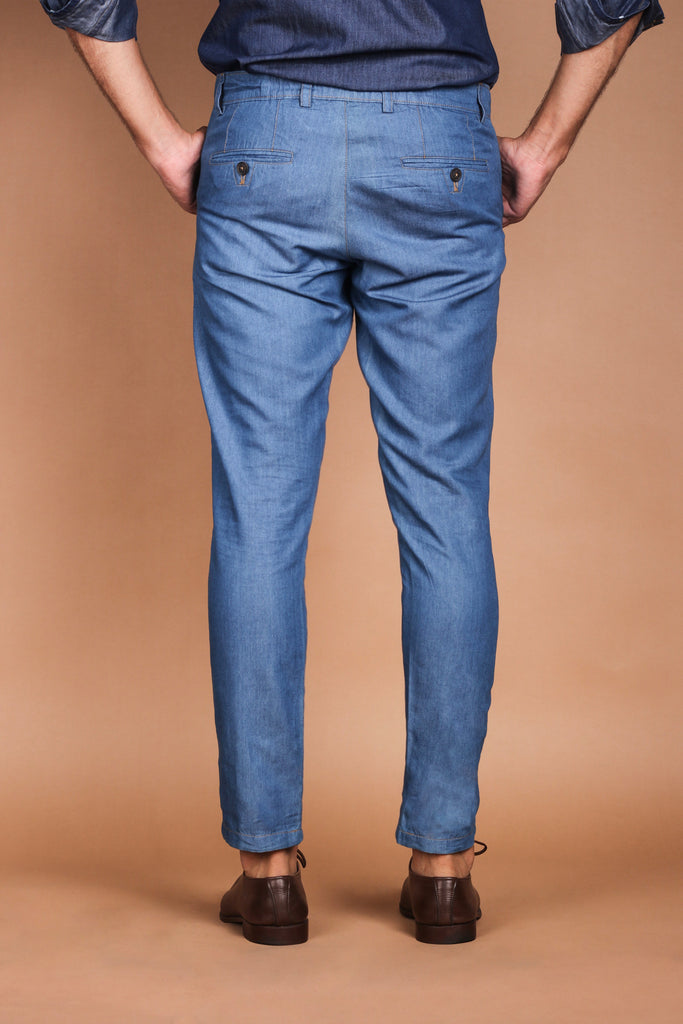 Denim Medium Wash Trouser - Foberry USA