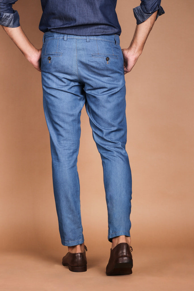 Denim Medium Wash Trouser - Foberry USA