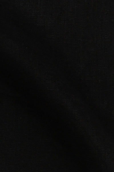 BLACK ITALIAN LINEN