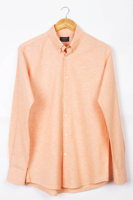 Peach Linen Shirt - Foberry USA