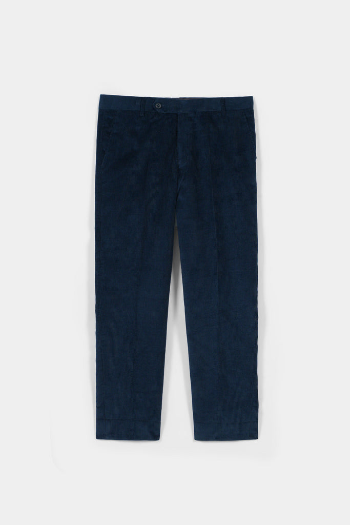 Blue Corduroy Soren Trousers