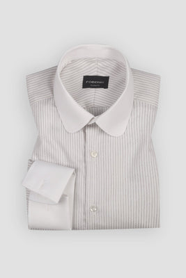 Grey Stripes Egyptian Easy Care Shirt