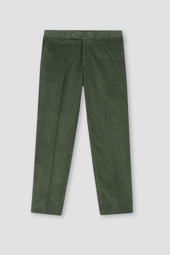Hunter Green Corduroy Soren Trousers