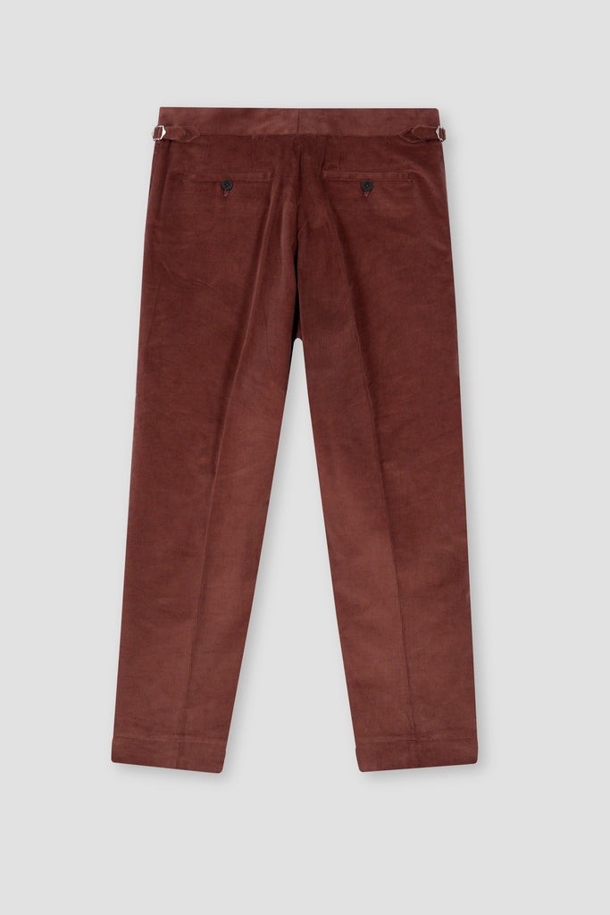 Mountain Brown Corduroy Gurkha Trousers